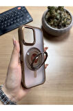 iPhone 16 Standlı Ve Yüzüklü MagSafe Kılıf Soocase721