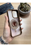 iPhone 16 Standlı Ve Yüzüklü MagSafe Kılıf Soocase721