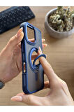 iPhone 16 Standlı Ve Yüzüklü MagSafe Kılıf Soocase721