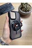 iPhone 16 Standlı Ve Yüzüklü MagSafe Kılıf Soocase721