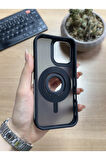 iPhone 16 Standlı Ve Yüzüklü MagSafe Kılıf Soocase721