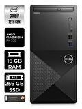 DELL VOSTRO i7 12700 16GB RAM 256GB SSD RX550/4GB FDOS N7600VDT3910 MASAÜSTÜ PC & PER4 BELLEK