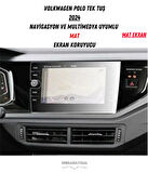 Polo Tek Tuş 2024 Navigasyon ve Multimedya Mat Ekran Koruyucu