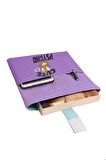 Desenli Yıkanabilir Cepli Kitap Kılıfı 20 x 25 cm Çok Amaçlı Çanta Book Cover