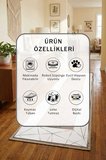 Moliva Vizon Yıkanabilir Kaymaz Taban Dijital Baskılı Yolluk Halı