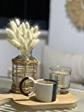 Yeşil Kahve Halka Kulplu Kupa Mug