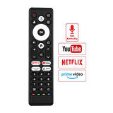 Arçelik A65 E 795 B - Beko B43 D 697 B - Grundig 55 GKU 700 Netflix-Youtube-Prime-APPS Ses Komutlu Lcd Led Tv Kumanda