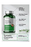 Turmeric Supplement with Black Pepper 2250mg | 180 Capsules