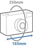 Aquapac fotoğraf makinesi kılıfı Büyük, zoom'lu fotoğraf makineleri için