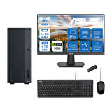 Asus Expertcenter P500MV Intel Core I7-13620H 24GB Ddr5 4tb SSD Freedos 6GB/RTX3050 100HZ IPS 27" Mon Minitower Masaüstübilgisayar WM7136216512B0DF10+ZETTAUSBBELLEK