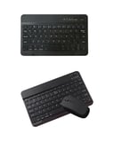 Wireless Klavye Mouse Seti Bluetooth Bağlantılı İnce Tasarım Sessiz Kullanım