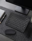 Bluetooth Klavye Mouse Seti Taşınabilir Wireless Bilgisayar Aksesuarı