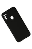 Samsung Galaxy A11 Kılıf Nano içi Kadife Silikon - Siyah