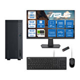 Asus Expertcenter P500MV Intel Core I7-13620H 80GB Ddr5 256GB SSD WIN11HOME 4GB/GT1030 100HZ IPS 27" Mon Minitower Masaüstübilgisayar WJ7136216512B0DH26+ZETTAUSBBELLEK