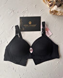 Maria Balensiz Delikli Nefes Alan Aksesuarlı Yandan Destekli Kalın Askılı C Cup Toparlayıcı Sütyen