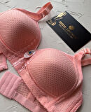 Maria Balensiz Delikli Nefes Alan Aksesuarlı Yandan Destekli Kalın Askılı C Cup Toparlayıcı Sütyen