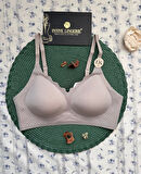 Layla İthal Buz İpek (İce-Silk) Ultra İnce Rahat Nefes Alır Görünmez Lazer Dikişsiz Sütyen