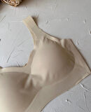 Intive Balensiz Dikişsiz Push-up Çıkarılabilir Padli Invisible (Görünmez) Bralet - İthal Bra