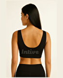 Elise İthal Fitilli Önü Çıtçıt Düğmeli Açılabilen Üstün Kalite Dikişsiz Lazer Kesim Bralet