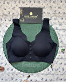 Elise İthal Fitilli Önü Çıtçıt Düğmeli Açılabilen Üstün Kalite Dikişsiz Lazer Kesim Bralet