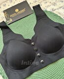 Elise İthal Fitilli Önü Çıtçıt Düğmeli Açılabilen Üstün Kalite Dikişsiz Lazer Kesim Bralet