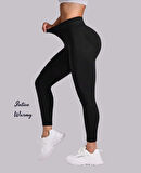 Intive Warmy Ağır Gramajlı Kalın Beli Çelik Örme Esnek Peluş Termal Tayt/Külotlu Çorap