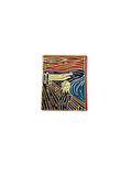 The Scream Çığlık Tablosu Edvard Munch Hediyelik Rozet