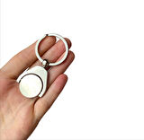 Metal Dönerli Hareketli Anahtarlık