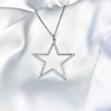 Silver Yıldız Kolye