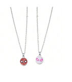 Spiderman & Gwen Relationship Çift İkili Sevgili Kolye