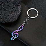 Sol Anahtar Melodi Bukalemun Renk Anahtarlık