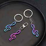 Sol Anahtar Melodi Bukalemun Renk Anahtarlık