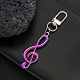 Sol Anahtar Melodi Bukalemun Renk Anahtarlık