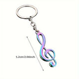 Sol Anahtar Melodi Bukalemun Renk Anahtarlık