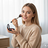 Gabrini 304 Top Allık – Ball Blusher Pembe-Bronz Karışımı Işıltılı Allık