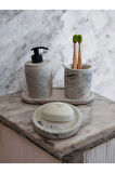 Marble Serisi Beton Banyo Seti