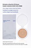 Aydınlık Görünüm Sunan SPF50+ PA+++  Cushion Fondöten 15g Magic Cushion Moist Up no.21 (İç Yedek)