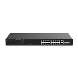 Ruijie Reyee RG-ES126FGS-LP 24 Port FE PoE 180W +2GE +1COMBO Yönetilemez Switch