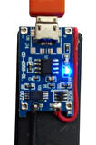 Micro USB. Tekli 18650 Li-ion Pil Şarj Cihazı TP4056