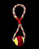 Profesyonel Eğitici İpli köpek eğitim eğlence oyun topu köpek çiğneme topu oyuncak 45 cm 1 adet