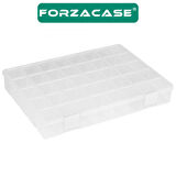 Forzacase 40 Bölmeli Kapaklı Balıkçı Marangoz Malzeme ve Takı Aksesuar Kutusu Organizer - FC276