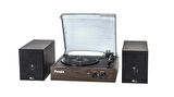Fomix Fm200 Turntable Bluetooth Hoparlörlü Ahşap Pikap Çalar