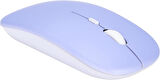 Link Axel 10.1 Uyumlu Kablosuz Bluetooth Pilli Optik Mouse - Mor