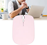 Reeder M10S 10.1" Uyumlu Kablosuz Bluetooth Pilli Optik Mouse - Pembe