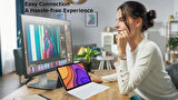 Quadro Soft Touch 102 10.1" Uyumlu Kablosuz Bluetooth Şarj Edilebilir Yuvarlak Tuşlu Klavye Mouse Seti - Beyaz