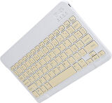 TCL TAB 10 Gen 2 10.4" Uyumlu Kablosuz Bluetooth Şarj Edilebilir Klavye - Sarı