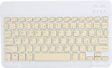 Sunny SN10016 10" Uyumlu Kablosuz Bluetooth Şarj Edilebilir Klavye - Sarı