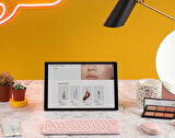 Technopc Ultrapad UP10.SI36LA 10.1" Uyumlu Kablosuz Bluetooth Pilli Klavye Mouse Seti - Pembe