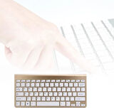 Concord Smartpad C-708 7" Uyumlu Kablosuz Wireless Pilli Türkçe Q Klavye - Altın