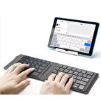 TCL NXTPAPER 11 10.95" Uyumlu Kablosuz Bluetooth Şarjlı Katlanır Klavye